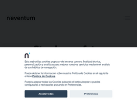 'neventum.es' screenshot