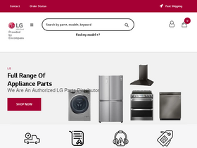'lgparts.com' screenshot