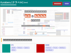 'kuraberu.com' screenshot