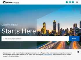 'oldcastleinfrastructure.com' screenshot