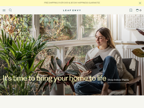'leafenvy.co.uk' screenshot
