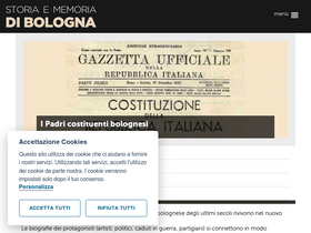 'storiaememoriadibologna.it' screenshot