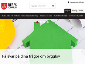'tierp.se' screenshot