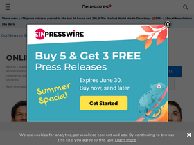 'einnews.com' screenshot