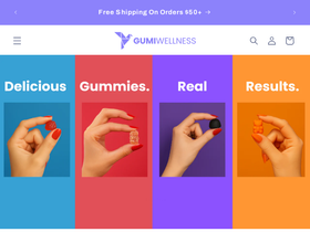 gumiwellness.com homepage screenshot