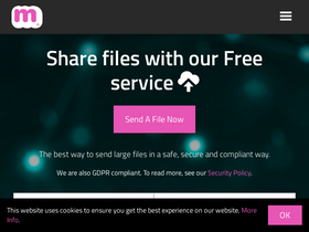 'mailbigfile.com' screenshot