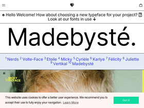 madebyste.com homepage screenshot