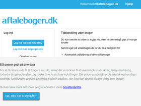 'aftalebogen.dk' screenshot