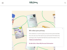 'milk-drunk.com' screenshot