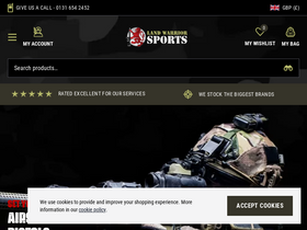 'landwarriorairsoft.com' screenshot