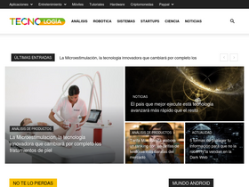 'tecnologia.net' screenshot