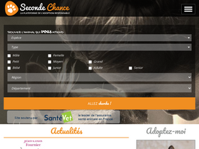 'secondechance.org' screenshot