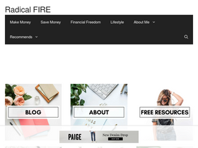 'radicalfire.com' screenshot