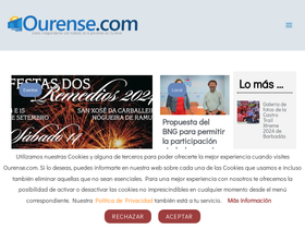 'ourense.com' screenshot