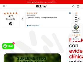 'bioithas.com' screenshot