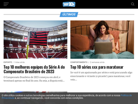 'top10mais.org' screenshot