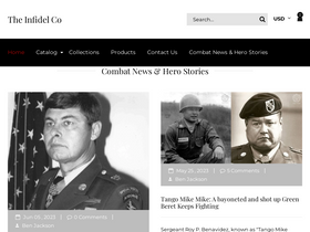 theinfidel.co homepage screenshot