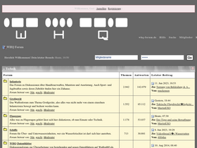'whq-forum.de' screenshot