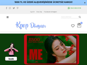 'kpopdunyasi.com' screenshot