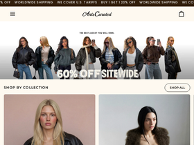Antscurated homepage screenshot