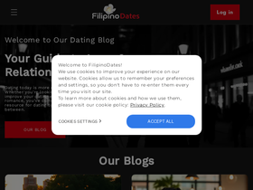 filipino-dates.com homepage screenshot