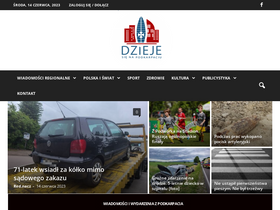 'dziejesienapodkarpaciu.pl' screenshot