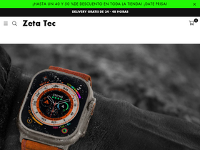 zetatecstore.com homepage screenshot