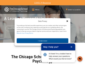 'thechicagoschool.edu' screenshot