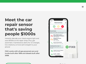 'fixd.com' screenshot