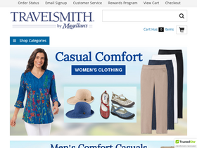 'travelsmith.com' screenshot