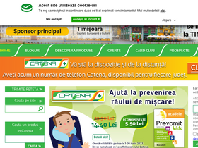 'catena.ro' screenshot