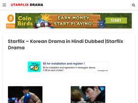 'starflixdrama.com' screenshot