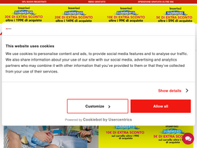 'mecshopping.it' screenshot