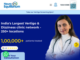 'neuroequilibrium.in' screenshot