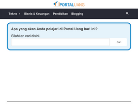 'portal-uang.com' screenshot