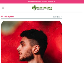 'alogirlxinh.com' screenshot