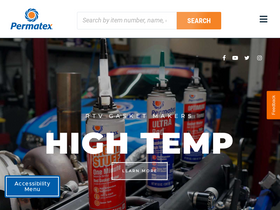 'permatex.com' screenshot