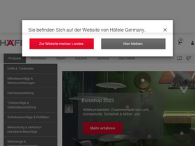 'haefele.de' screenshot