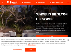 'partscatalog.bobcat.com' screenshot