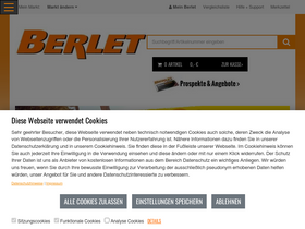 'berlet.de' screenshot