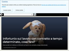 'gnius.it' screenshot