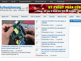 'kythuatphancung.vn' screenshot