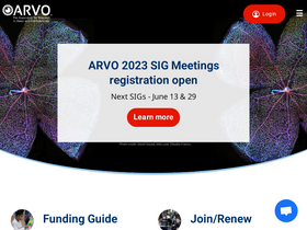 'arvo.org' screenshot