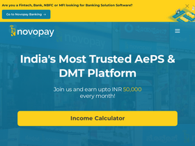 'novopay.in' screenshot