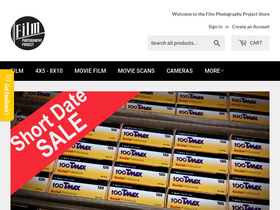 'filmphotographystore.com' screenshot