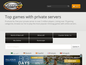 'topg.org' screenshot