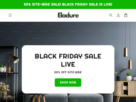 eladureshop.com homepage screenshot