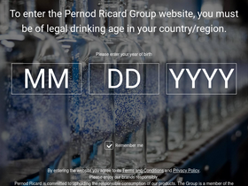 'pernod-ricard.com' screenshot