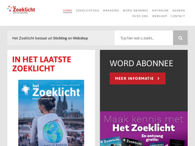 'zoeklicht.nl' screenshot