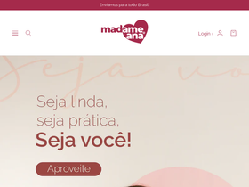 madameana.com homepage screenshot